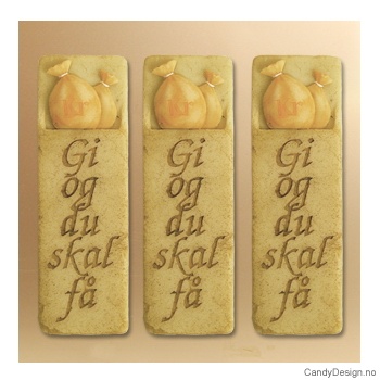 Kjærlighetsord magnet - Gi og du skal få