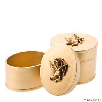 Englebokser assortert Gull