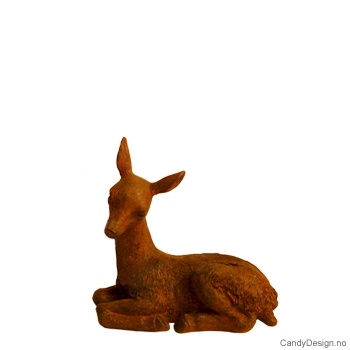 Liggende bambi brun