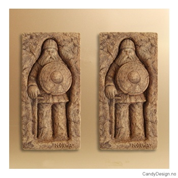 Vikingmagnet - En viking