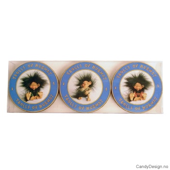 Coasters - Blå troll