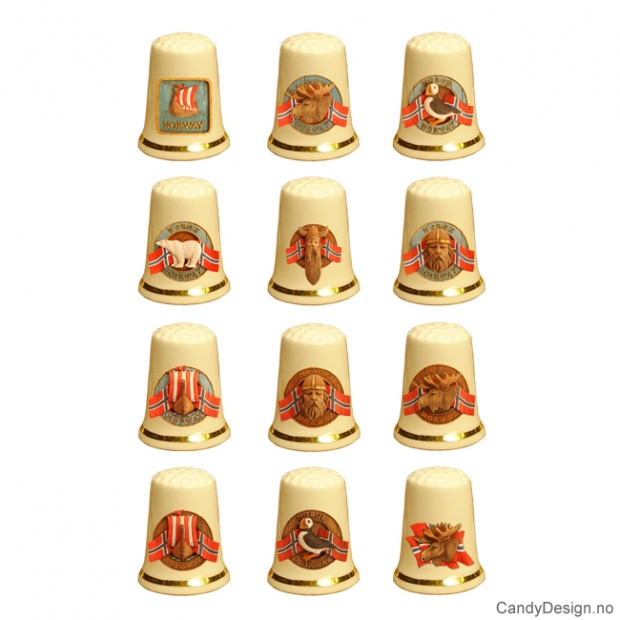 Fingerbøl assortert