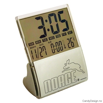 Digitalur bordmodell - Stor hoppende elg