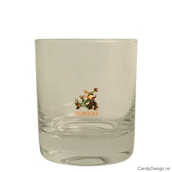 Whiskey glass - Jeger og elg
