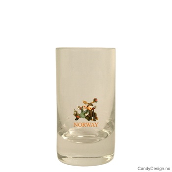 Lavt shotglass - Jeger og elg