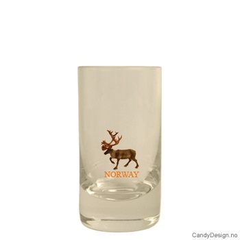 Lavt shotglass - Reinsdyr