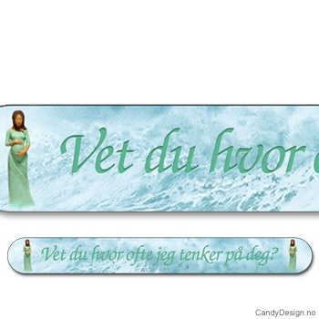 Neglefiler med kvinnefigurer - Vet du hvor ofte jeg tenker på deg